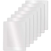 Clear Flexible Plastic Cutting Board Mats Set of 7 for Easy Food Prep - Himpall